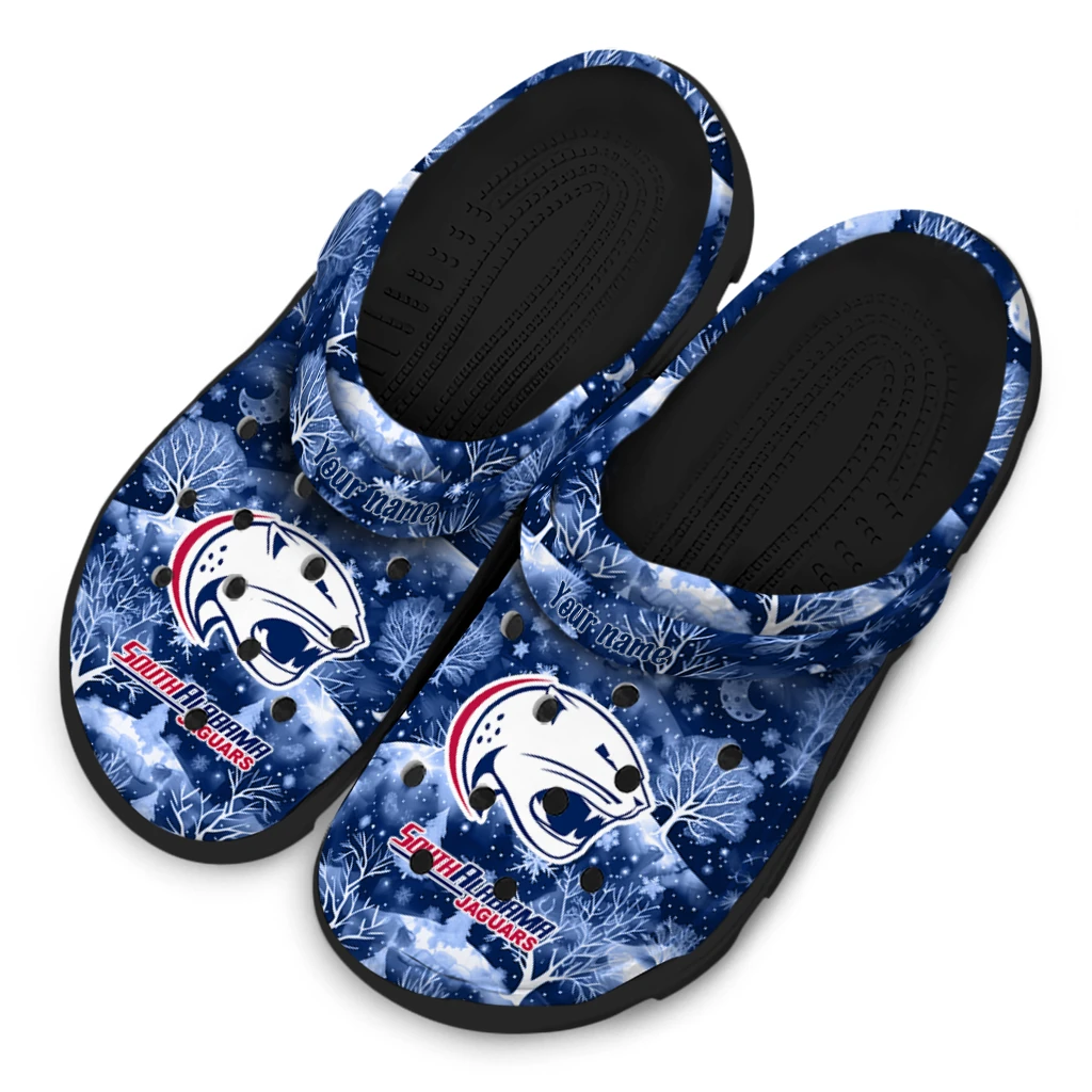 personalized south alabama jaguars snowy hills clogs latest model personalized south alabama jaguars snowy hills clogs latest model
