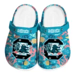 personalized south carolina gamecocks tropical fish ocean clogs best selling