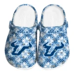 personalized south florida bulls snowflake mosaic clogs best selling