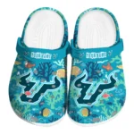 personalized south florida bulls tropical fish ocean clogs best selling