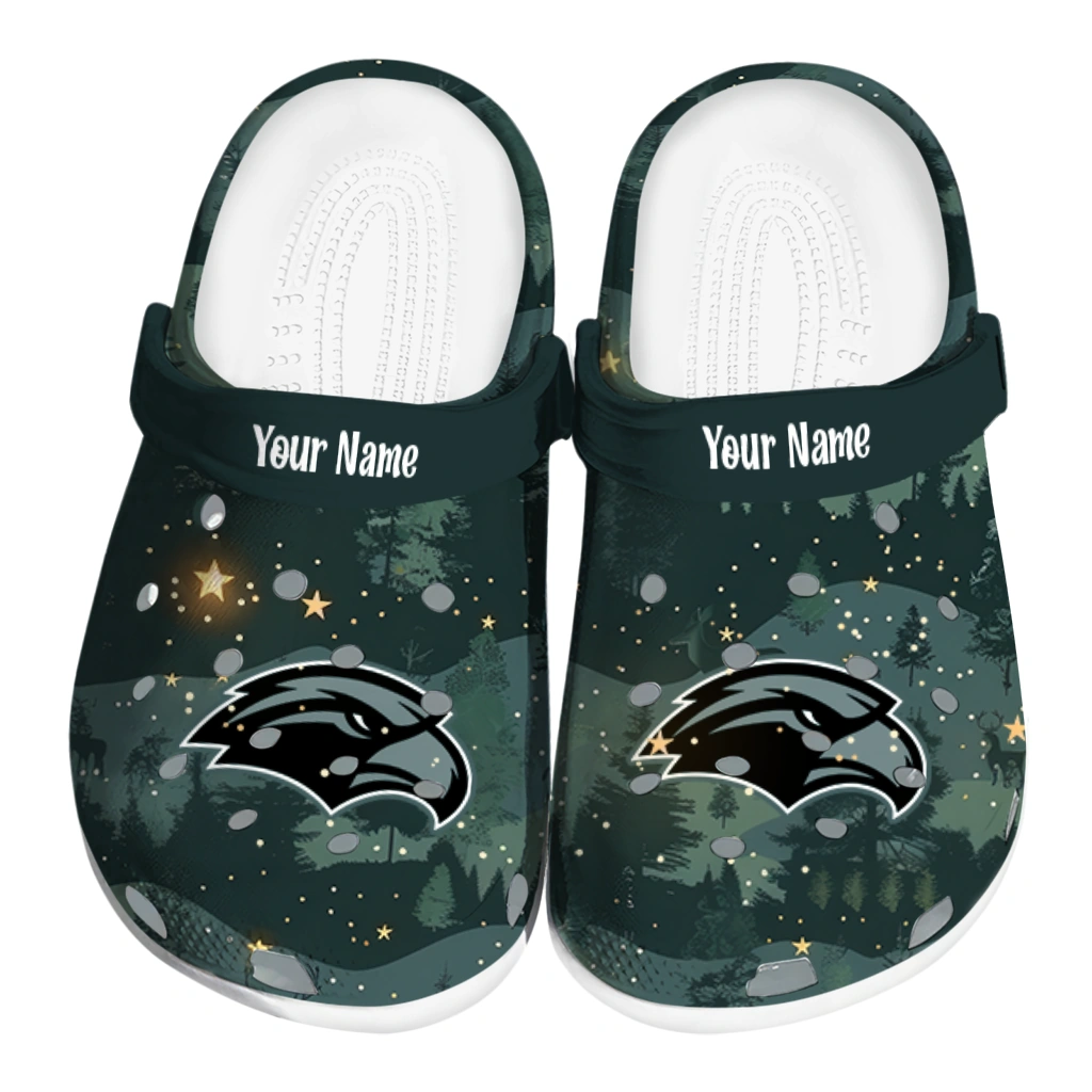 personalized southern miss golden eagles deer nightscape clogs best selling personalized southern miss golden eagles deer nightscape clogs best selling