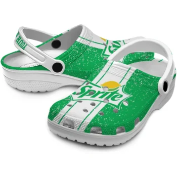 personalized sprite grunge green white clogs high quality hey clogs