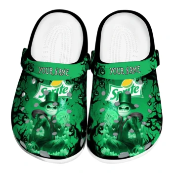 personalized sprite shadow green black clogs best selling hey clogs