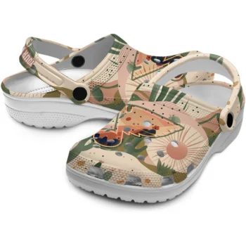 personalized st louis blues desert cactus pattern clogs high quality