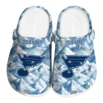 personalized st louis blues mountain artwork clogs best selling