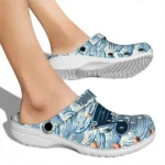 personalized st louis blues sea swirls clogs best selling
