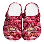 personalized st louis cardinals snowy hills clogs best selling