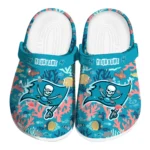 personalized tampa bay buccaneers tropical fish ocean clogs best selling