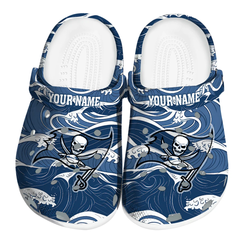 personalized tampa bay buccaneers wave flow clogs best selling personalized tampa bay buccaneers wave flow clogs best selling