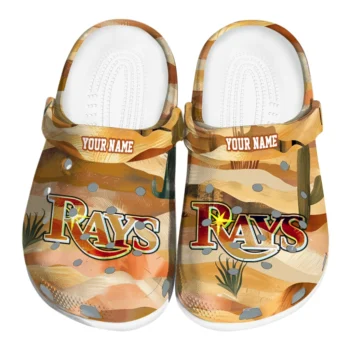 personalized tampa bay rays desert layers clogs best selling