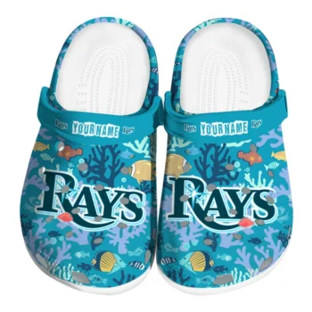 personalized tampa bay rays tropical fish ocean clogs best selling