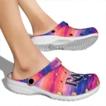 personalized tampa bay rays wavy stripes clogs best selling