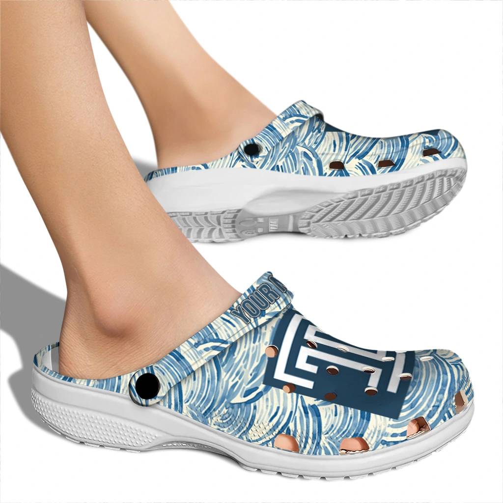 personalized temple owls sea swirls clogs fashion forward personalized temple owls sea swirls clogs fashion forward