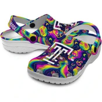 personalized temple owls swirling mushrooms clogs high quality
