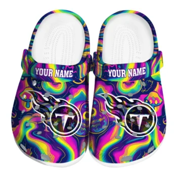 personalized tennessee titans swirling mushrooms clogs best selling