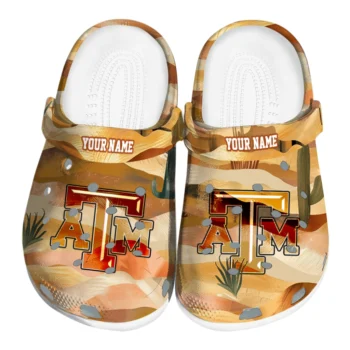 personalized texas am aggies desert layers clogs best selling