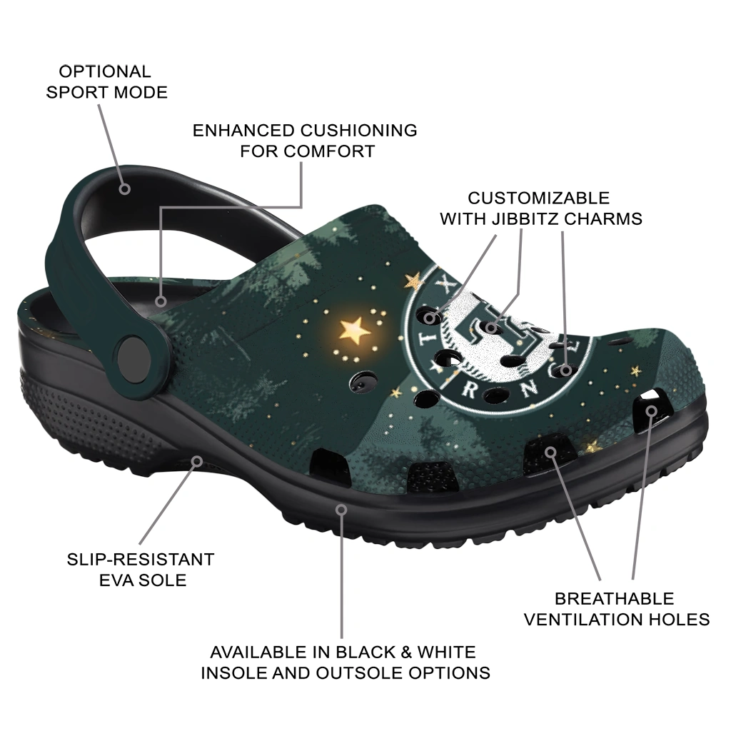 personalized texas rangers deer nightscape clogs new arrival personalized texas rangers deer nightscape clogs new arrival