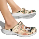 personalized texas rangers desert cactus pattern clogs best selling