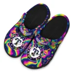 personalized texas rangers swirling mushrooms clogs best selling
