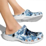 personalized texas tech red raiders mountain artwork clogs best selling