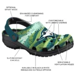 personalized toronto blue jays hills illustration clogs best selling