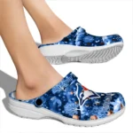 personalized toronto blue jays snowy hills clogs best selling