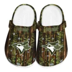 personalized toronto blue jays woods forest designs clogs best selling