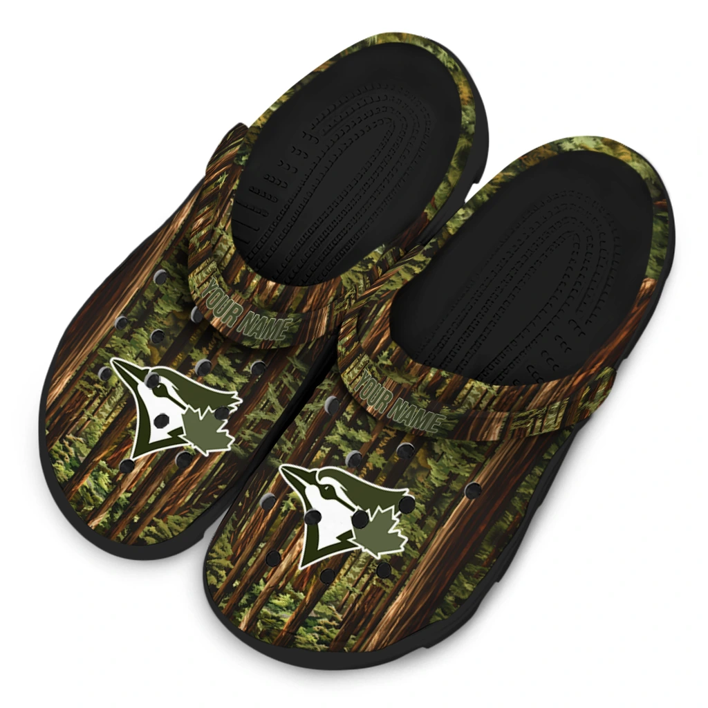 personalized toronto blue jays woods forest designs clogs latest model personalized toronto blue jays woods forest designs clogs latest model