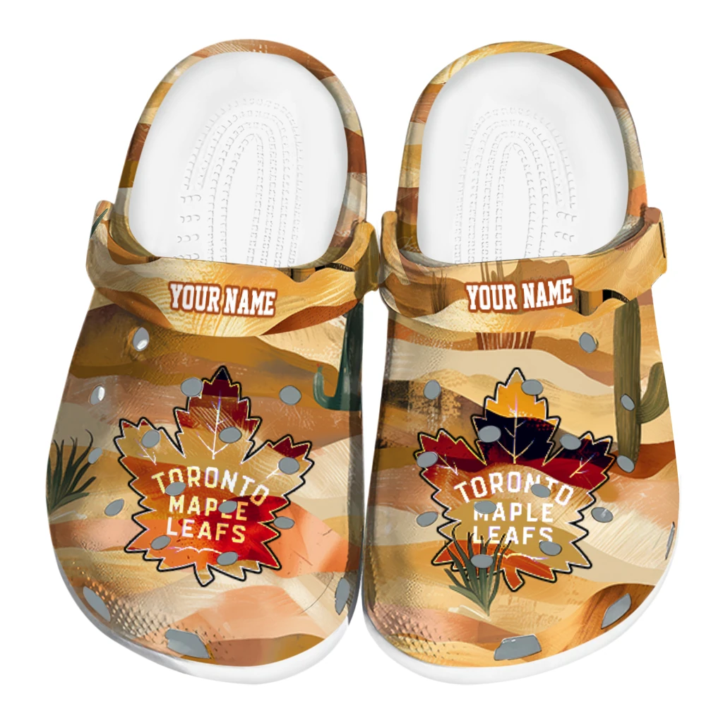 personalized toronto maple leafs desert layers clogs best selling personalized toronto maple leafs desert layers clogs best selling