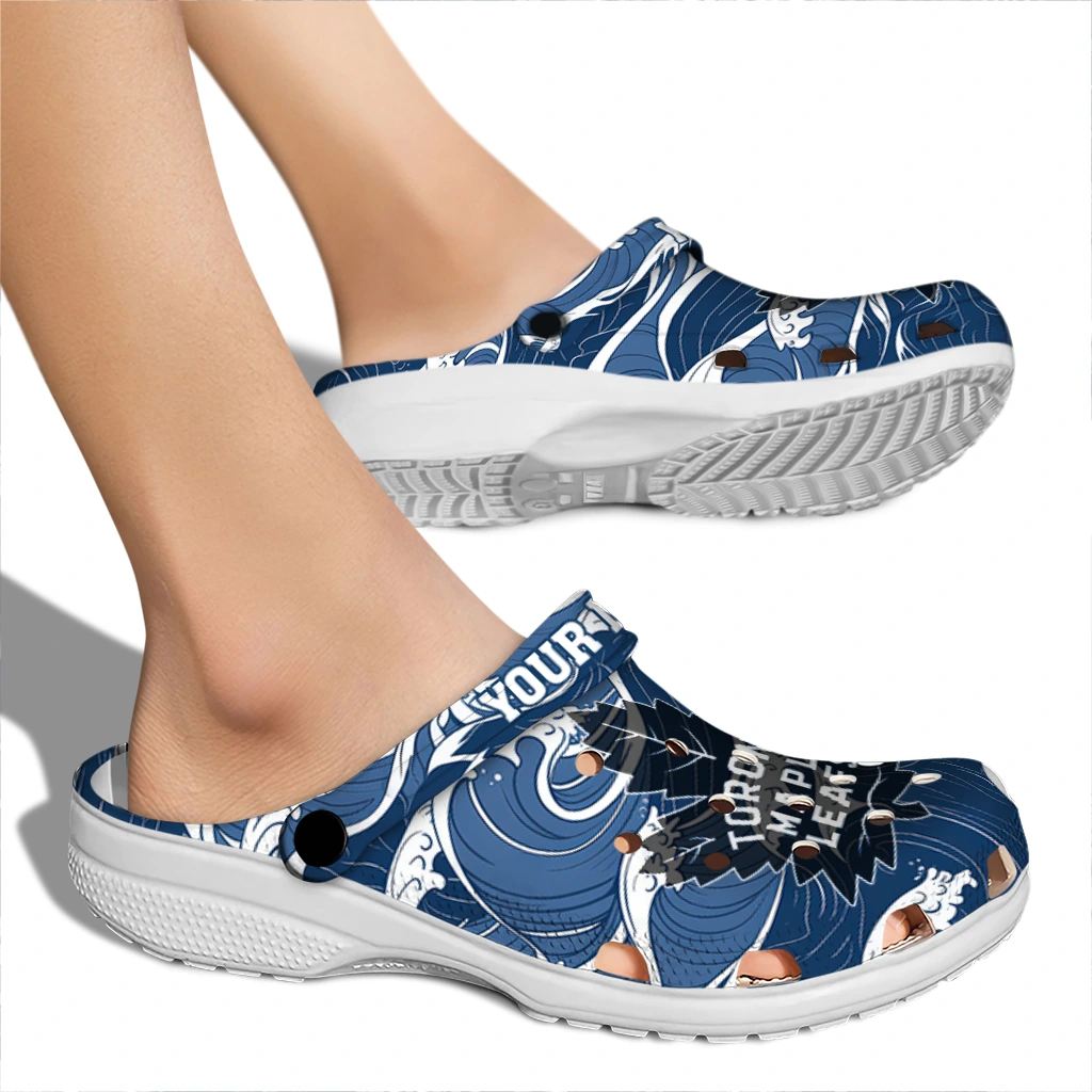 personalized toronto maple leafs wave flow clogs fashion forward personalized toronto maple leafs wave flow clogs fashion forward