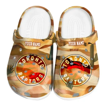 personalized toronto raptors desert layers clogs best selling