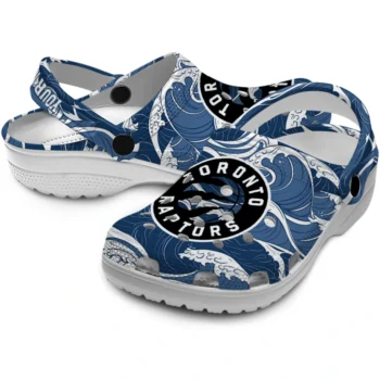 personalized toronto raptors wave flow clogs high quality