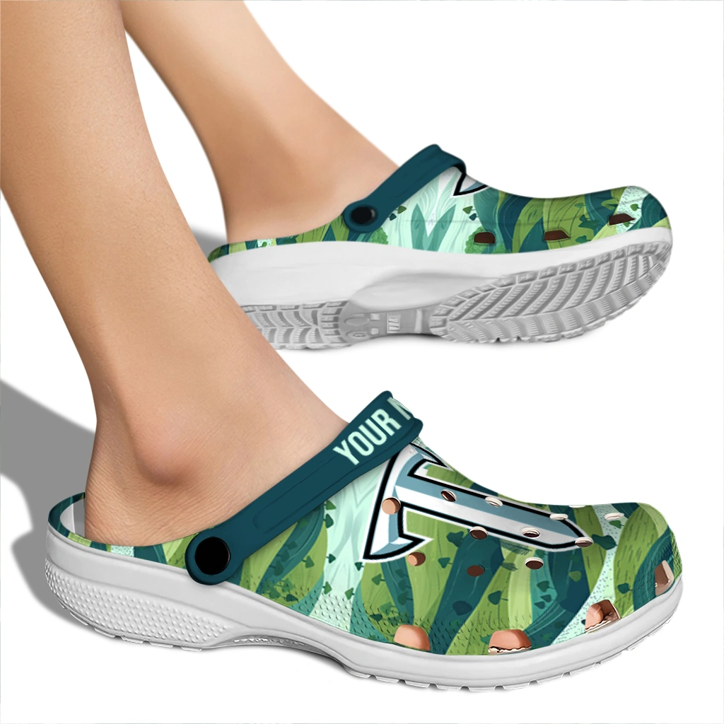 personalized troy trojans hills illustration clogs fashion forward personalized troy trojans hills illustration clogs fashion forward