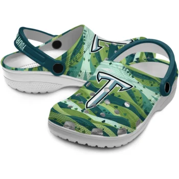 personalized troy trojans hills illustration clogs high quality