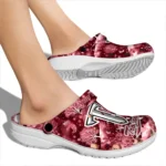 personalized troy trojans snowy hills clogs best selling
