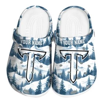 personalized troy trojans snowy mountains clogs best selling