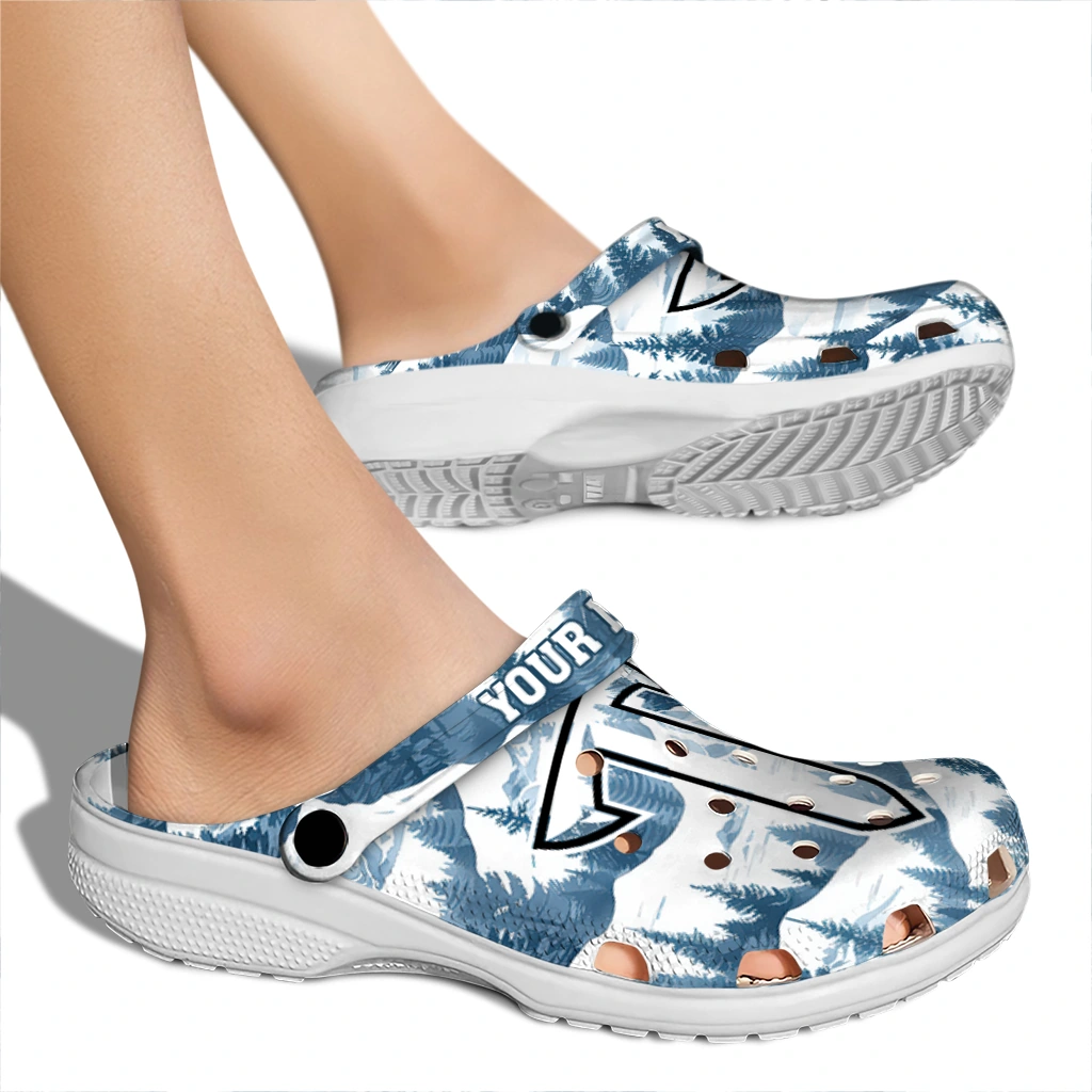 personalized troy trojans snowy mountains clogs fashion forward personalized troy trojans snowy mountains clogs fashion forward