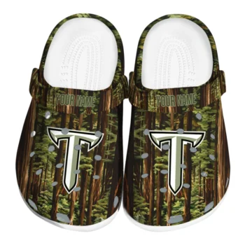 personalized troy trojans woods forest designs clogs best selling