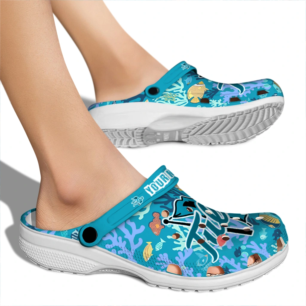 personalized tulsa golden hurricane tropical fish ocean clogs fashion forward personalized tulsa golden hurricane tropical fish ocean clogs fashion forward