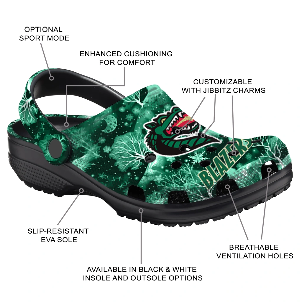 personalized uab blazers snowy hills clogs new arrival personalized uab blazers snowy hills clogs new arrival