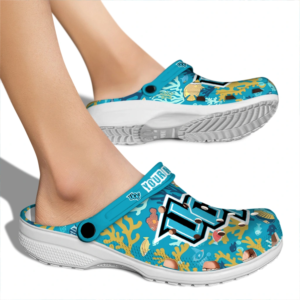 personalized ucf knights tropical fish ocean clogs fashion forward personalized ucf knights tropical fish ocean clogs fashion forward