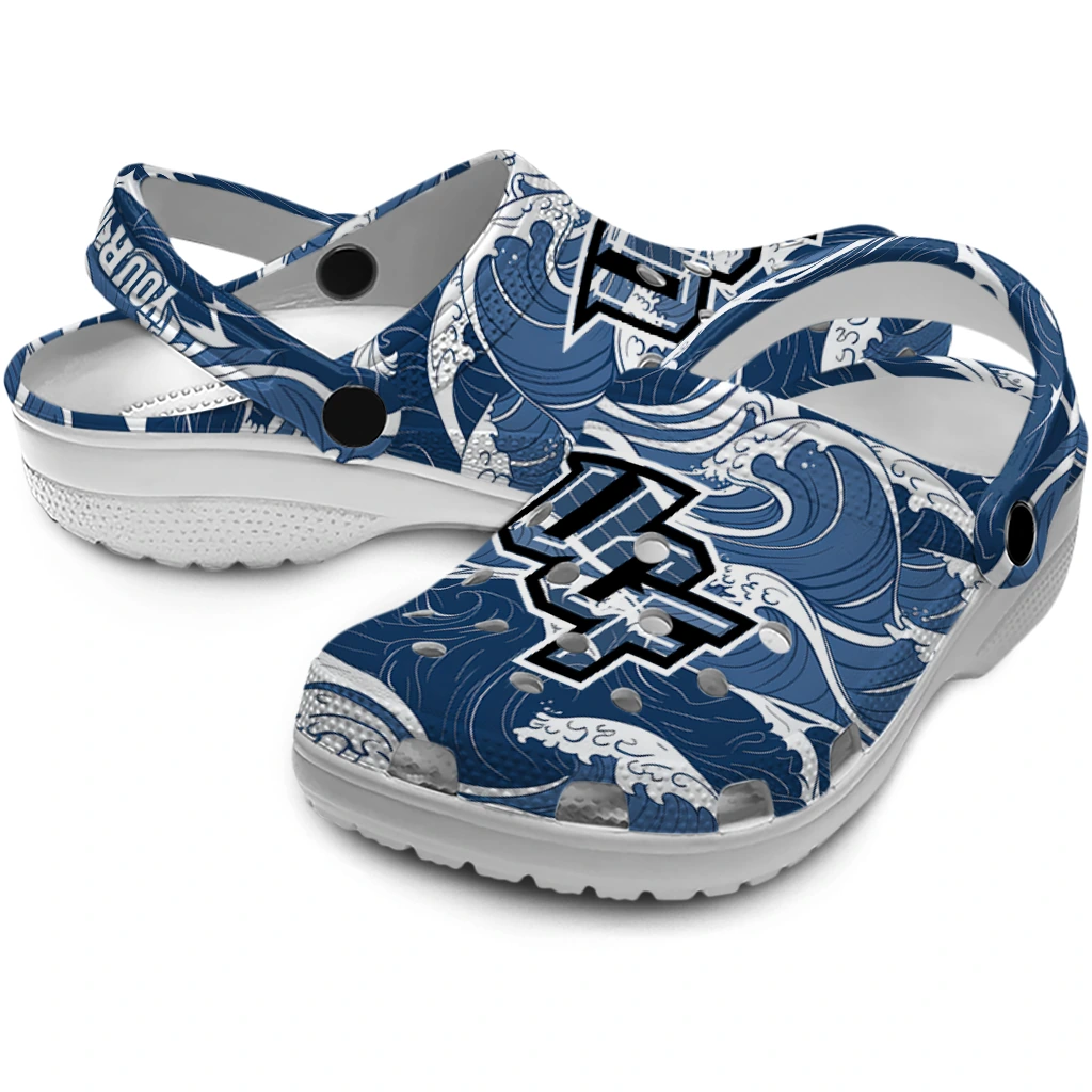 personalized ucf knights wave flow clogs high quality personalized ucf knights wave flow clogs high quality