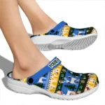 personalized ucla bruins christmas motif clogs best selling