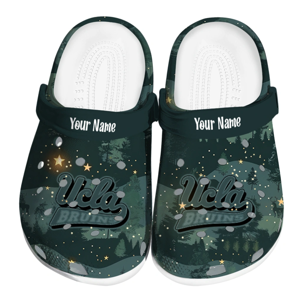personalized ucla bruins deer nightscape clogs best selling personalized ucla bruins deer nightscape clogs best selling