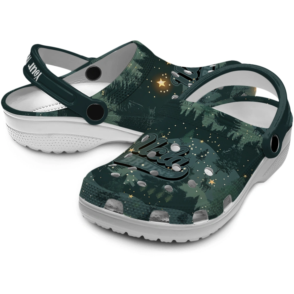personalized ucla bruins deer nightscape clogs high quality personalized ucla bruins deer nightscape clogs high quality