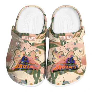 personalized ucla bruins desert cactus pattern clogs best selling