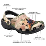 personalized ucla bruins desert cactus pattern clogs best selling