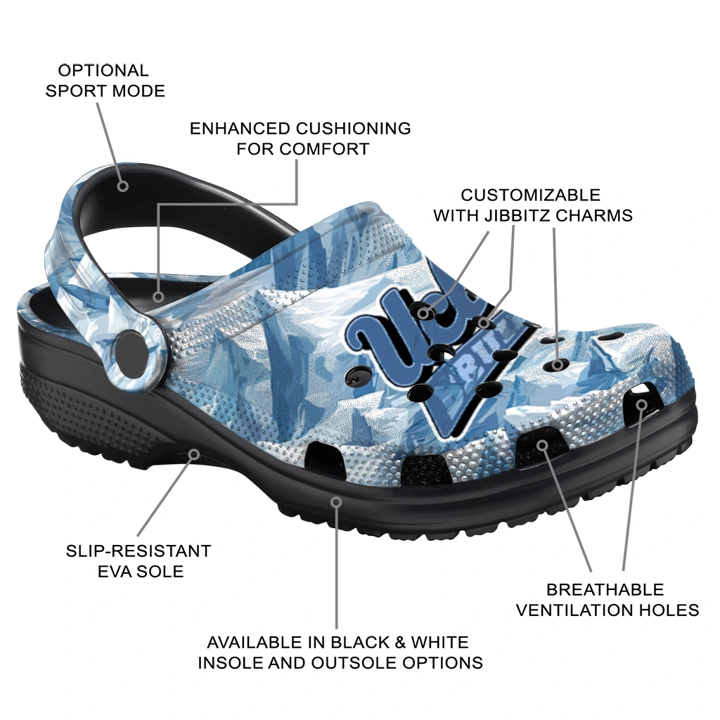 personalized ucla bruins mountain artwork clogs new arrival personalized ucla bruins mountain artwork clogs new arrival