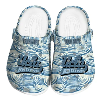personalized ucla bruins sea swirls clogs best selling