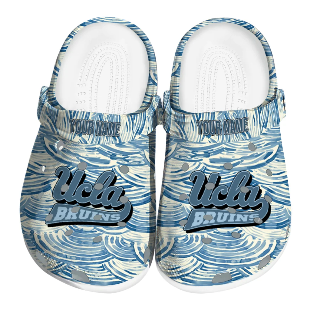personalized ucla bruins sea swirls clogs best selling personalized ucla bruins sea swirls clogs best selling